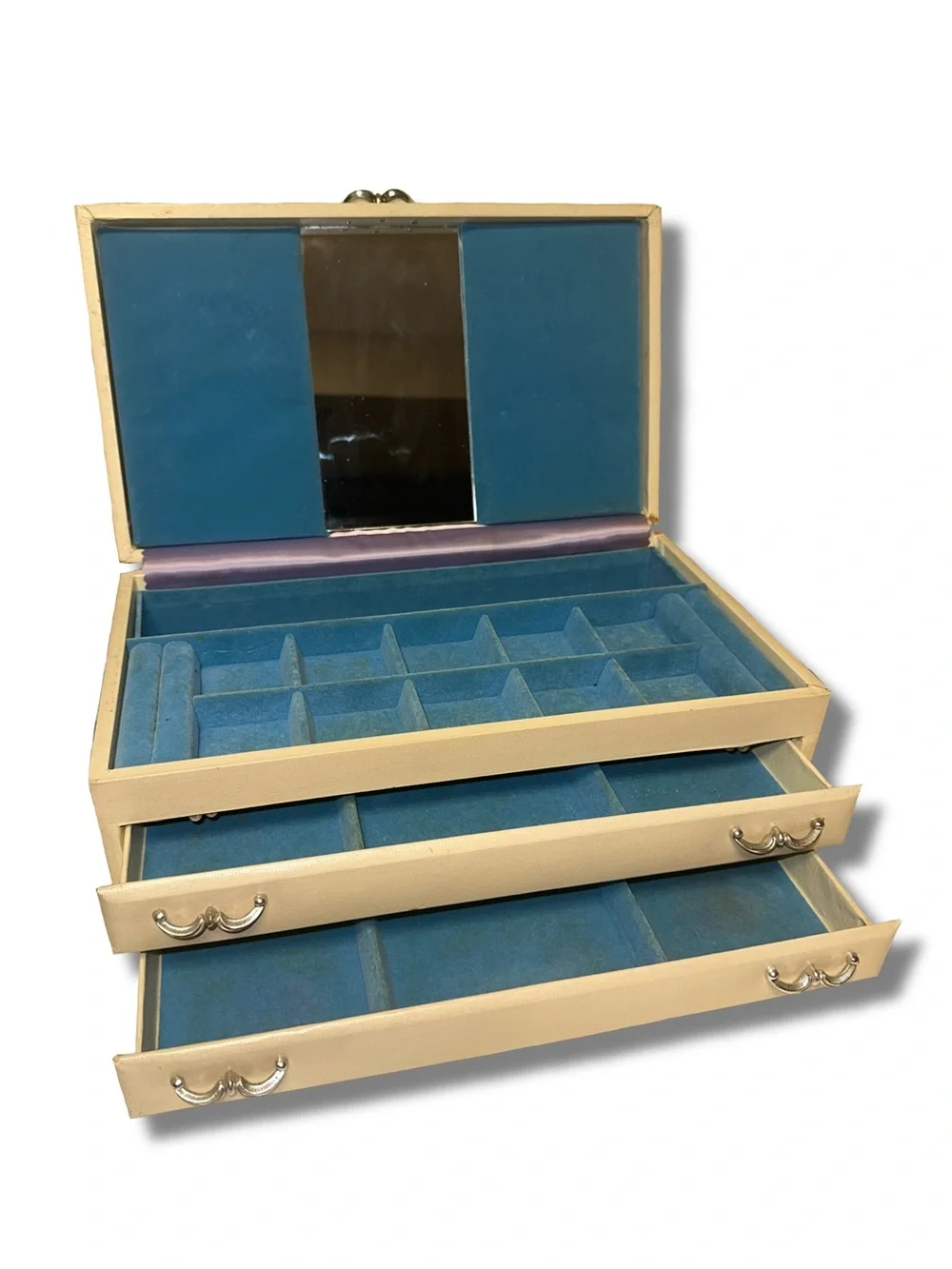 Vtg Mele Jewelry Box